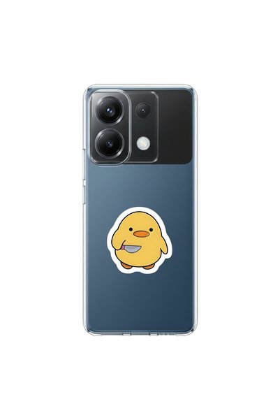 PPKin حافظة شفافة متوافقة مع هاتف Xiaomi Poco x6 بتصميم Couple 7/1