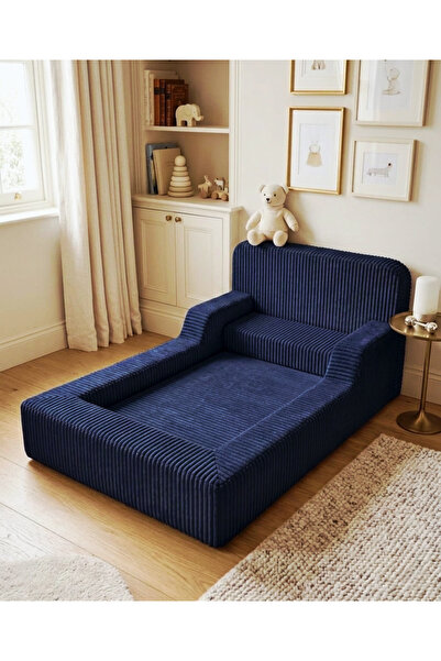 Puftic Çocuklar İçin Fonksiyonel Yer Yatağı 100x170cm - Yıkanabilir Kılıflı F...