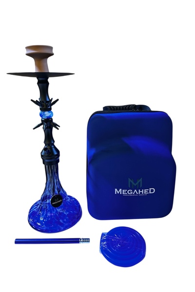 MEGAHED ÇANTALI MAVİ NARGİLE TAKIMI
