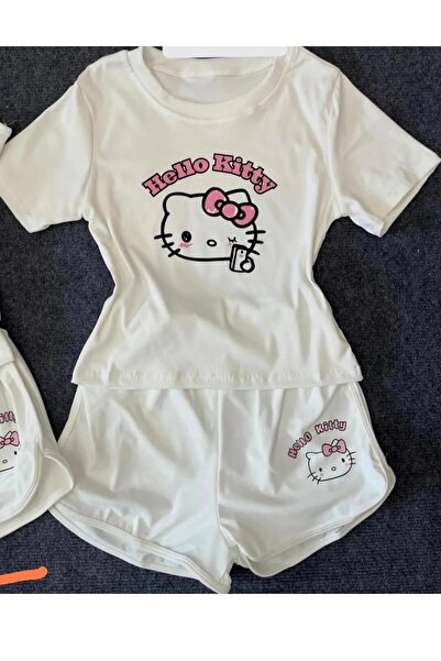 SEFUR Μπλούζα Σορτς Σετ Τοπ και Παντελόνι Καλοκαιρινή Τάση