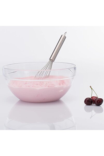 TARIK HOME 17 cm. Paslanmaz Çelik Çırpma Teli Metalik Renk Çırpıcı