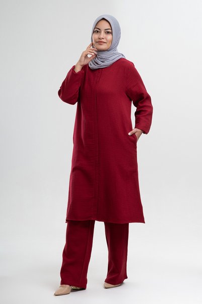 Beratnur Women's Muslin Hijab Set - Hajj and Umrah Clothing