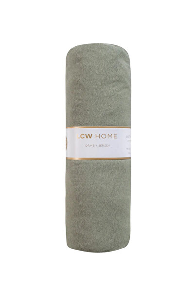 LC Waikiki Πράσινο Μονό Ελαστικό Σεντόνι