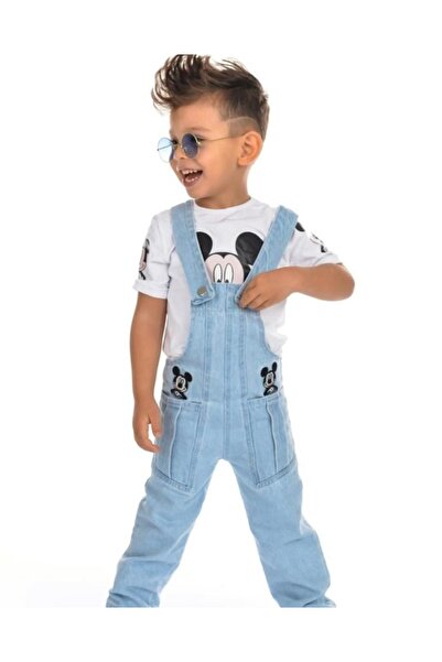leora kids store tulum ve badi set(kot kumaş)