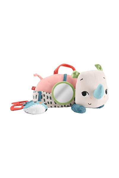 mattel Fisher Price Prieteni ai Planetei Tummy Time Rinocer Mobil (HYR55)