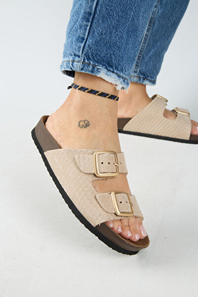 Manijero ®   Γυναικείες καθημερινές παντόφλες Premium Petra από γνήσιο δέρμα ...