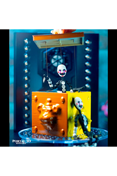Giftbox3d Five Nights at Freddys Puppet Cut (FNAF) Özel Kutulu