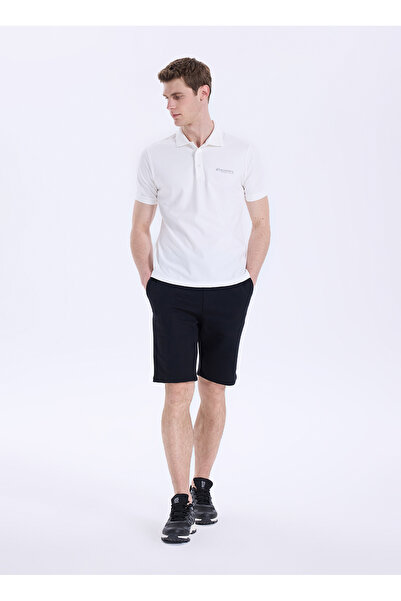 Discovery Expedition D6SM-TST3800 Beyaz Erkek Polo T-Shirt
