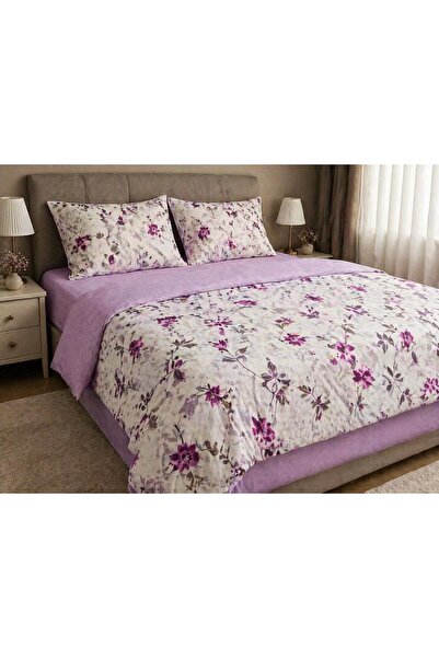YANPA TİCARET Double Size Reinforced Cotton Duvet Cover Set 160/200 Size
