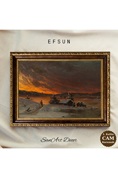 Sanart Vintage ζωγραφική με κορνίζα, ζωγραφική με λάδι, ζωγραφική με κορνίζα,...