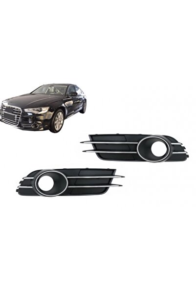 tuningset Πλαϊνές κάτω γρίλιες προφυλακτήρα κατάλληλες για Audi A6 C7 4G