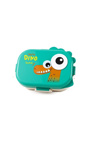 ARCO STORE Dinosaur Food Container 3 Compartments with (Mini Box) Inside and ...