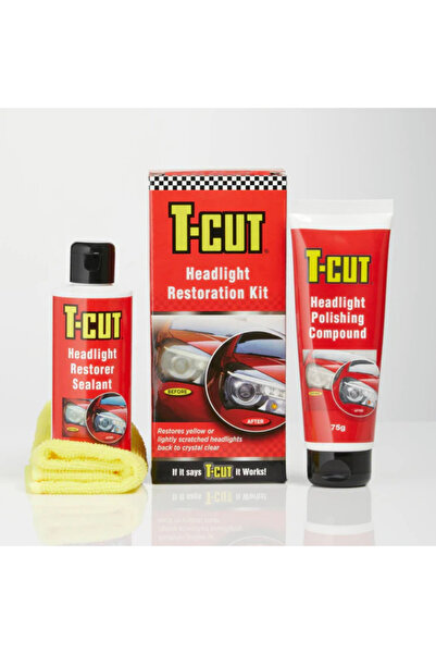 T Cut T-Cut Headlight Restoration Kit / Far Restore Kiti