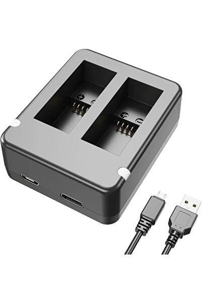 Choice Only charger Dual Port Slot Double Battery Charger For Gopro Go Pro He...