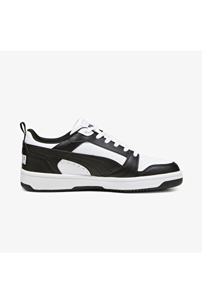 Puma Rebound V6 Low Unisex Black Sneakers