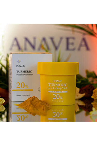 p.clam P.CALM Mască Profundă cu Turmeric cu Bule