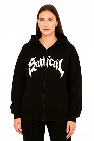 Kanonik Education Φούτερ με με κουκούλα , oversized , ύφασμα από επένδυση fle...