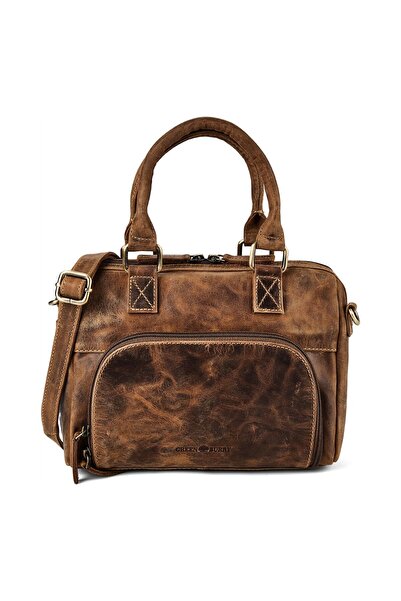 Greenburry Vintage Handtasche Leder 25,5 cm