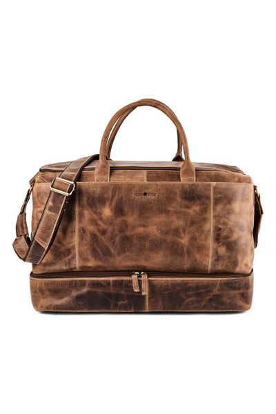 Greenburry Vintage Weekender Reisetasche Leder 51 cm