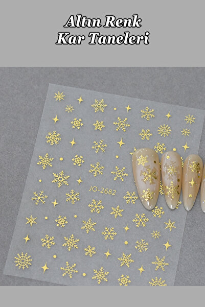 Easy Beauty Nail Art Sticker Kendinden Yapışkanlı, Tırnak Süsleme, Tırnak Döv...