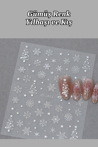Easy Beauty Nail Art Sticker Kendinden Yapışkanlı, Tırnak Süsleme, Tırnak Döv...