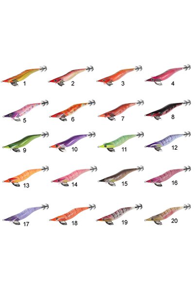 HAYABUSA FS 510 Squid Junky Lively Dart Kalamar Zokası Size 35
