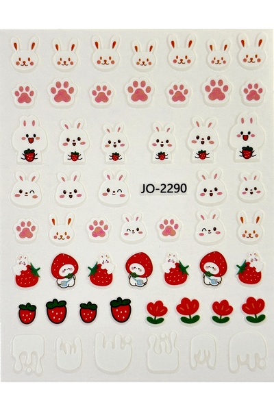 Easy Beauty Nail Art Sticker Kendinden Yapışkanlı, Tırnak Süsleme, Tırnak Döv...