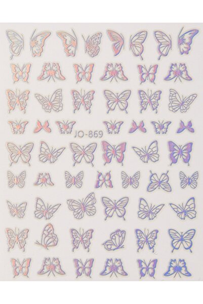 Easy Beauty Nail Art Sticker Kendinden Yapışkanlı, Tırnak Süsleme, Tırnak Döv...