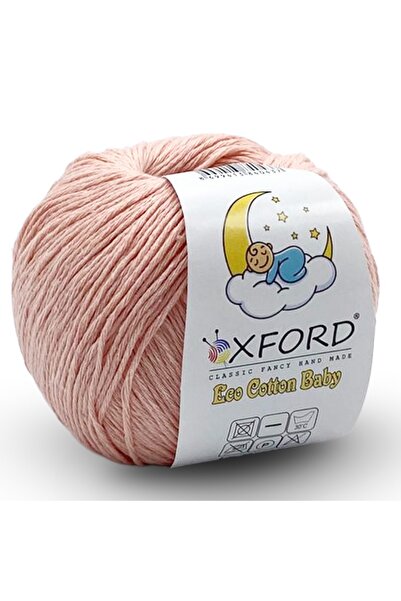 Oxford İplik 10'lu Paket Eco Cotton Baby - Ince Cotton Ip - Tığ Işi - Punch I...