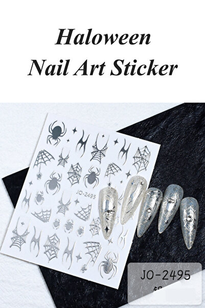 Easy Beauty Nail Art Sticker Kendinden Yapışkanlı, Tırnak Süsleme, Tırnak Döv...