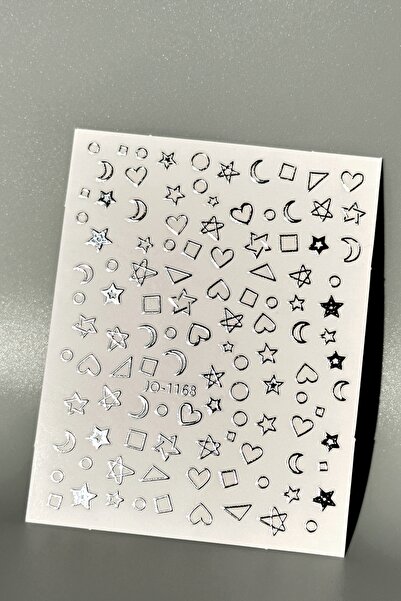 Easy Beauty Nail Art Sticker Kendinden Yapışkanlı, Tırnak Süsleme, Tırnak Döv...