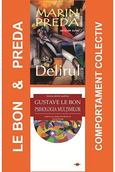 Editura Cartex Pachet Preda & Gustave Le Bon - comportament colec