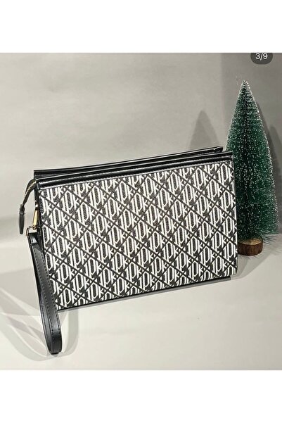 DUKKANAJIA Clutch Kaliteli Trend Monogram çanta