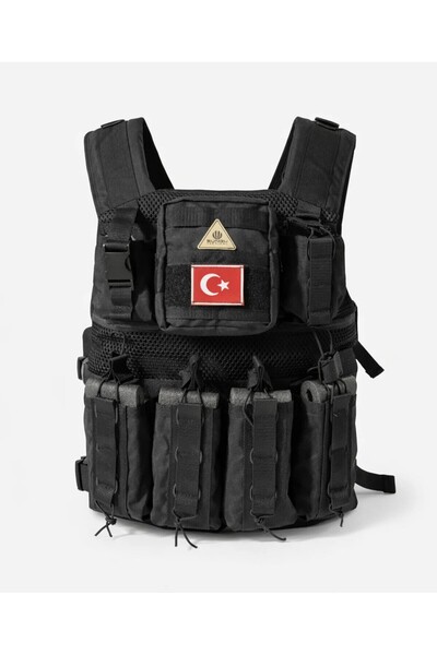 süngü tactical siyah yelek