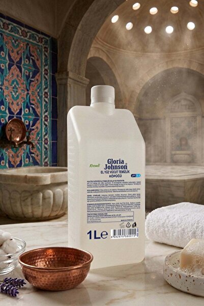 Gloria Johnson Beyaz Sabun Kokulu Köpük Sabun 1 Lt Refill