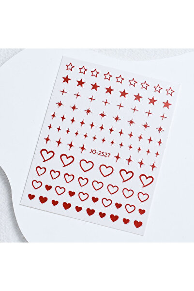 Easy Beauty Nail Art Sticker Kendinden Yapışkanlı, Tırnak Süsleme, Tırnak Döv...