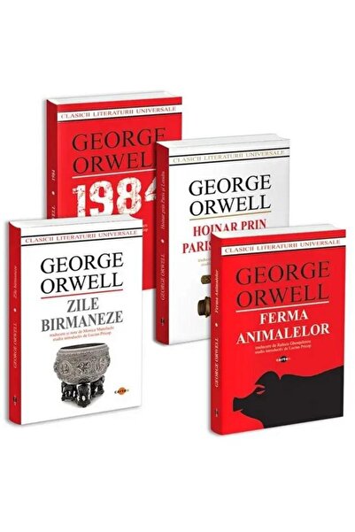 Editura Cartex Pachet Orwell: 1. 1984; 2. Ferma animalelor; 3. Ho