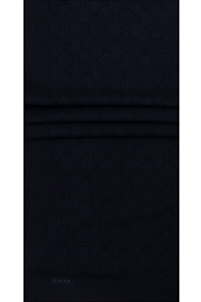 Aker Dark Navy Blue 70X190 cm Koza Shawl