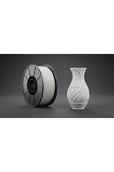 UMD PETG Filament 1.75mm 1KG Beyaz Dayanıklı 3D Yazıcı Filamenti Kolay Baskı ...