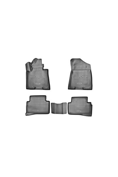 DAsiNU Σετ 4 Πατάκια Καουτσούκ Στυλ Tavita για Hyundai Tucson III 2015-2020