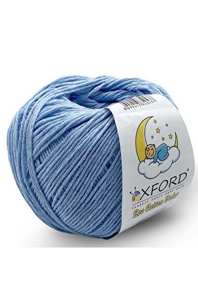 Oxford İplik 10'lu Paket Eco Cotton Baby - Ince Cotton Ip - Tığ Işi - Punch I...
