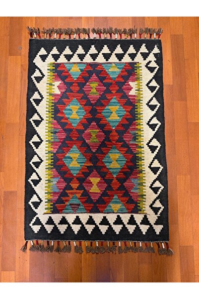 Afgan Halı El Dokuma Afgan Kilim 100% Yün Kök Boya