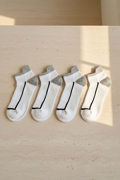 Katia&Bony Ανδρικές κάλτσες αθλητικού τύπου 4 τεμαχίων σε μαύρο μείγμα