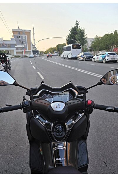 MOTOCAM Yamaha Xmax Ön Cam 2018-2022 Model 65cm Şeffaf Renkli 4mm