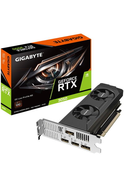 Gigabyte NVIDIA GeForce RTX 3050 OC Low Profile 6GB GDDR6 96bit