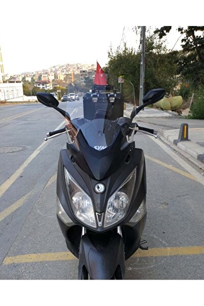 SYM Joymax 250 İ Ön Cam 2015-2016 Model 65cm Şeffaf Renkli 4mm APARATSIZ