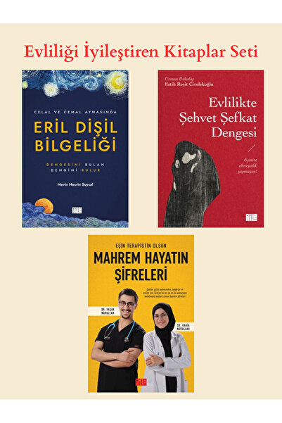 Aile Yayınları 3 Kitap / Evliliği İyileştiren Kitaplar Seti / EVLİLİKTE ŞEHVE...