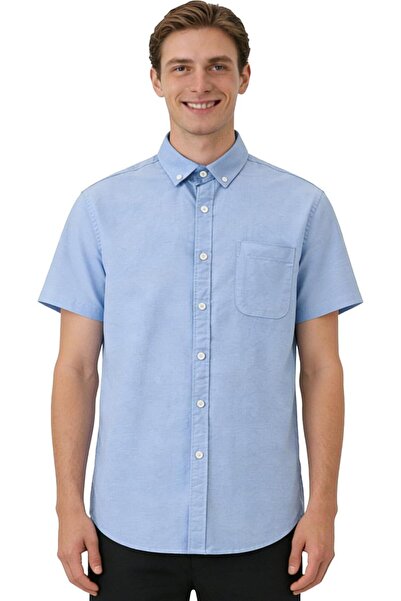 casme Mens Button Up Shirts Long Sleeve Slim Fit Wrinkle-Resistant Apparel