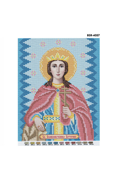 Studioul de Broderie SCHEMĂ PENTRU BRODERIE CU MĂRGELE PRECIOSA "Sfânta Ecate...