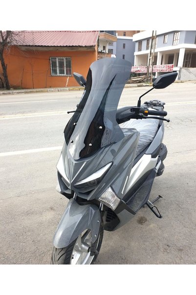 MOTOCAM Volta Apec Apx5 Ön Cam 2023-2026 Model 68cm Siyah Renkli 4mm ORTA BOYLU